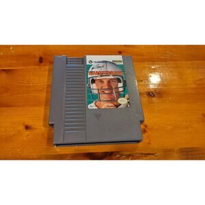 Nintendo NES John Elway's Quarterback Video Game Cartridge TESTED WORKS